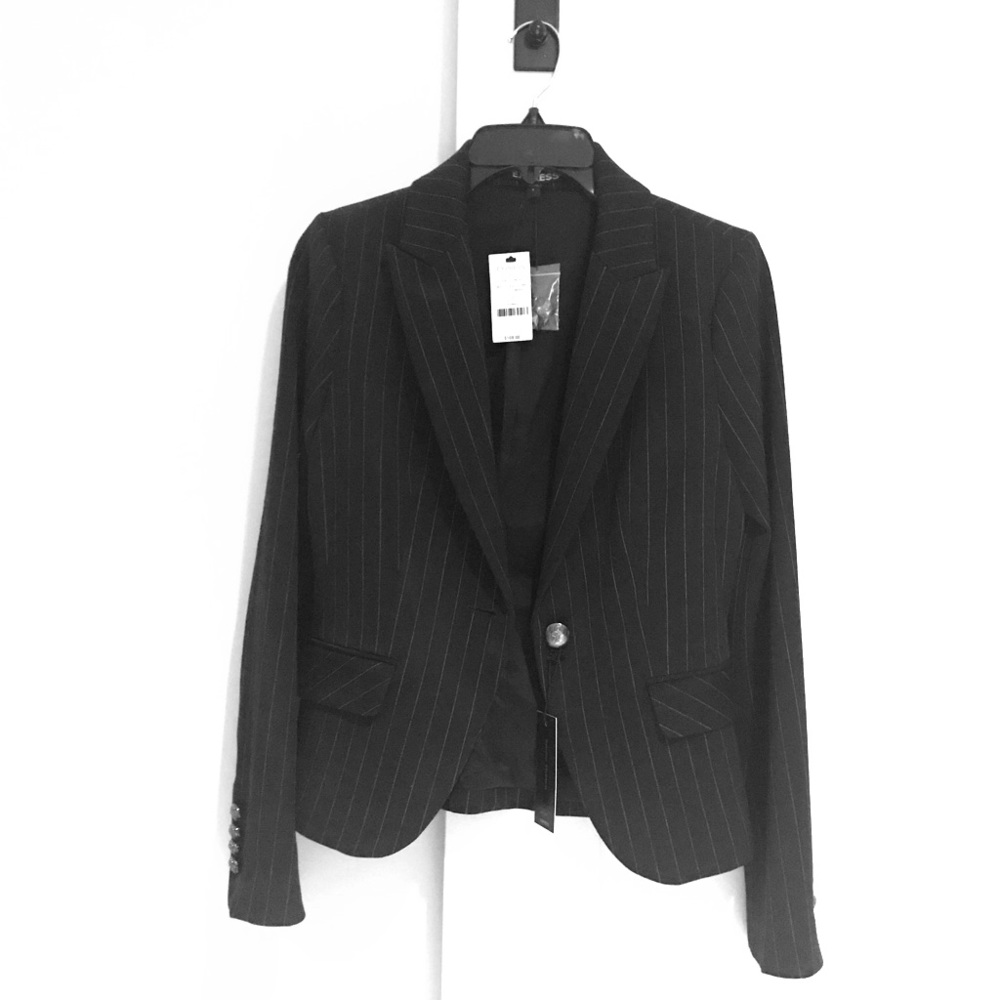 SALE Express Navy pinstripe blazer size 2
